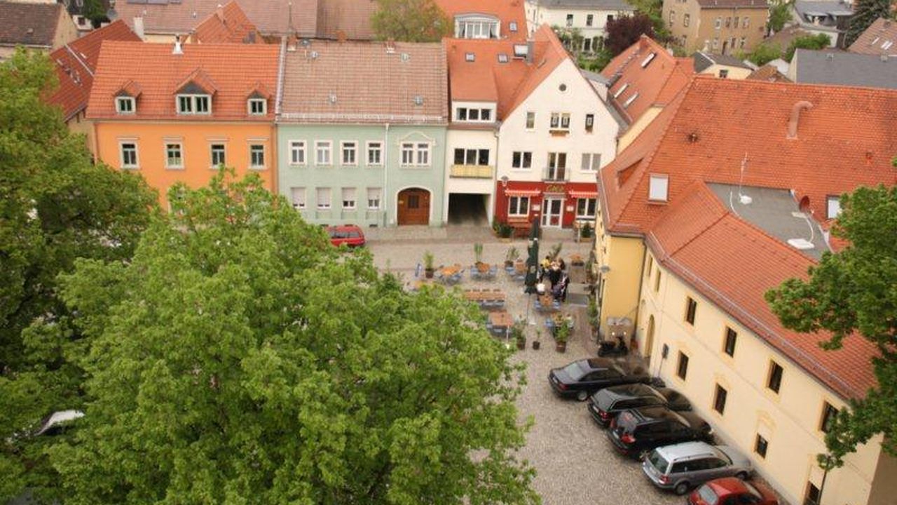 Altkötzschenbroda von oben Altkötzschenbroda von oben